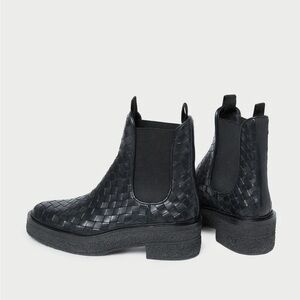 Loeffler Randall woven racquel boots